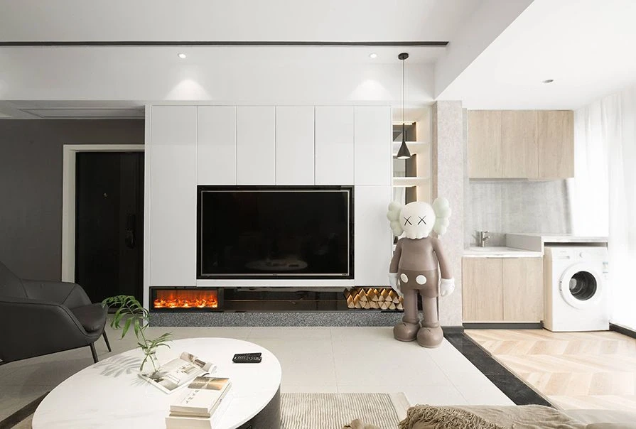 客厅阳台打通的简约风装修好像也不错！