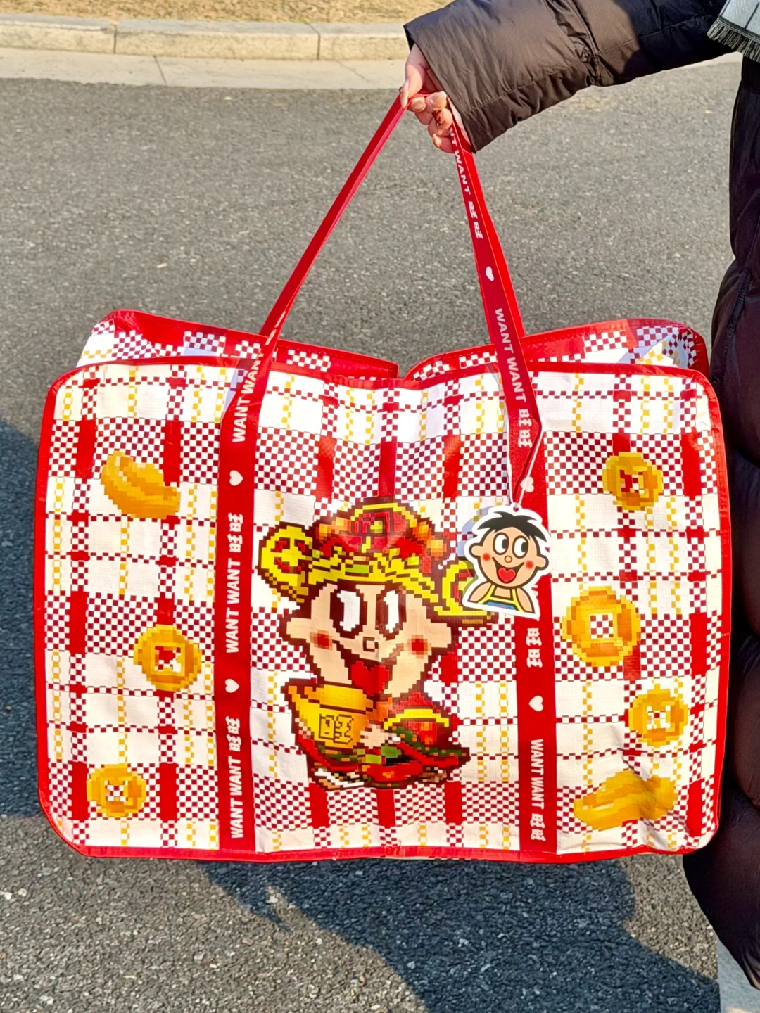 还得是旺旺。。。🔗都被路人问爆了🤣🤣