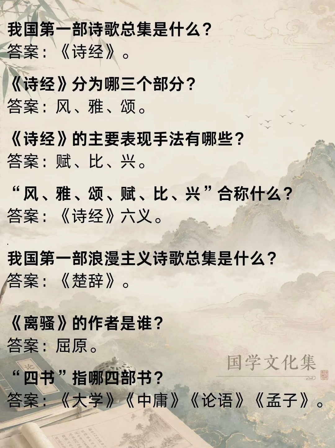 文化常识打卡(2026.7.7)