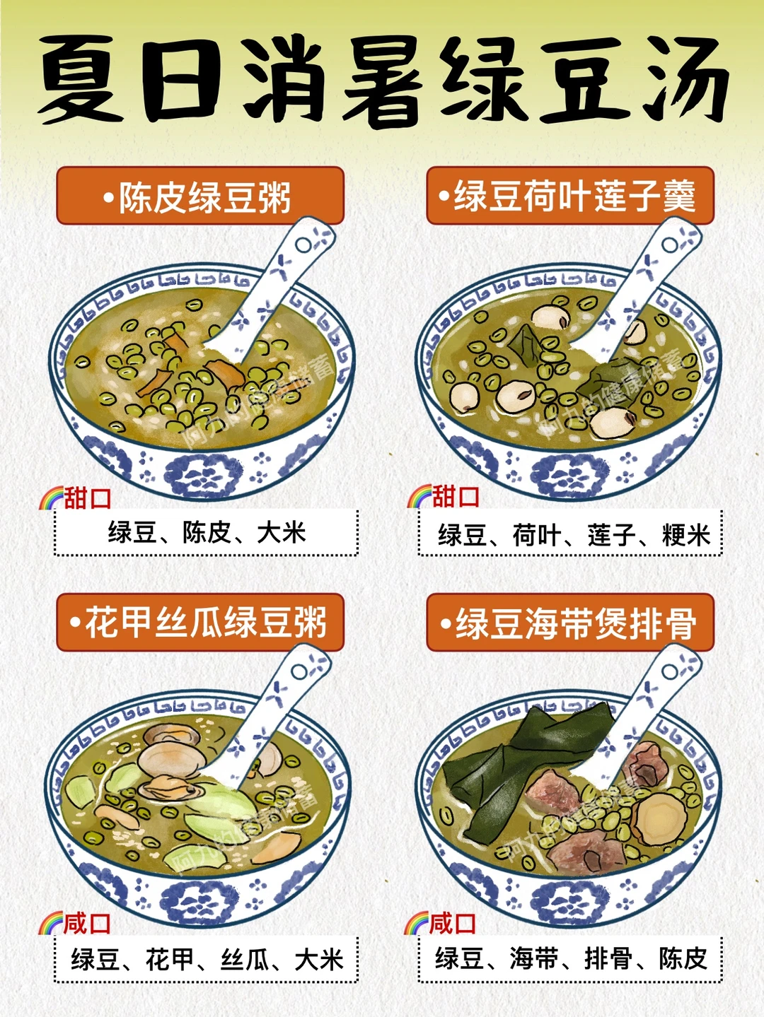 夏季消暑绿豆汤💚｜这样搭配不寒凉‼️