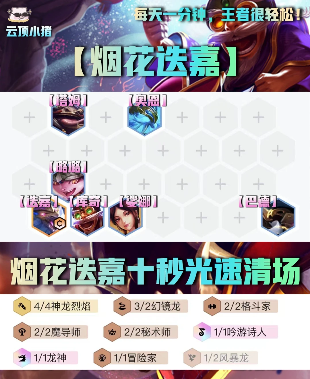 遇到必玩！烟花迭嘉光速清场！