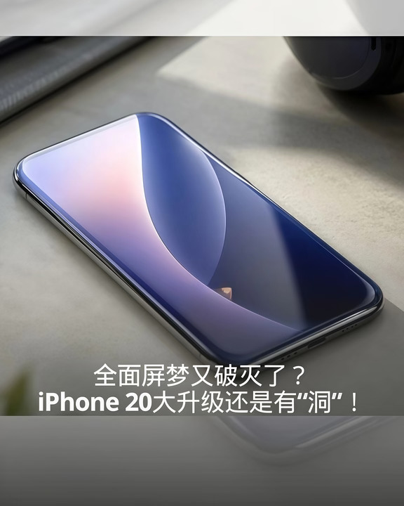 iPhone 20外观大改要来了！但有两个坏消息