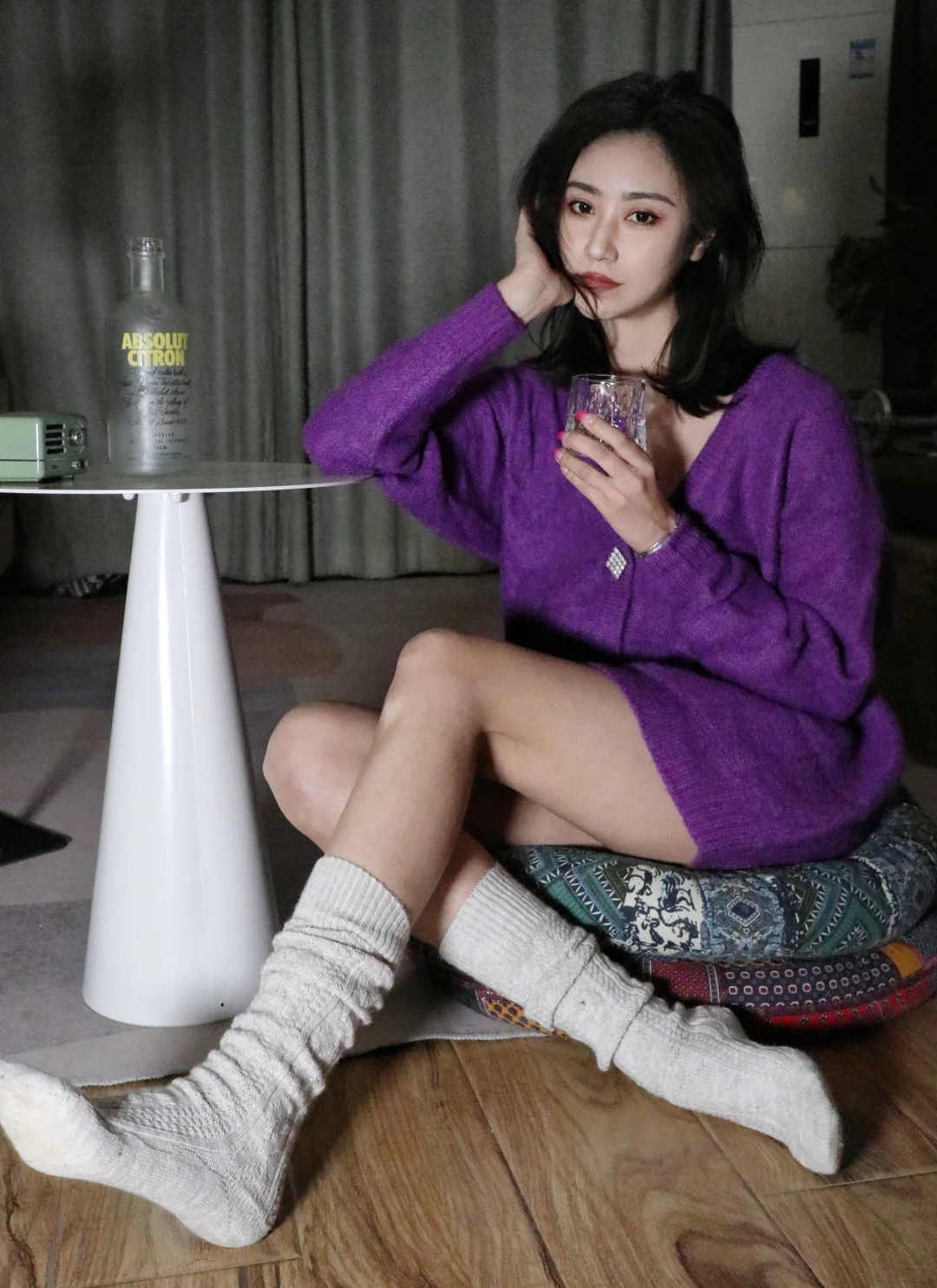 紫色宅家微醺局💜