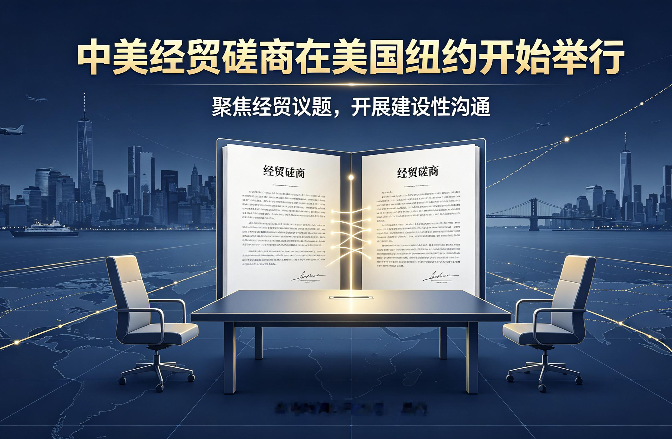 本次磋商并非临时安排。在此之前，双方已经提前对外公布行程，中方代表团于9月19日启程赴美，整个磋商周期持续数日。这也是今年以来中美之间又一次重要的线下经贸对话。
 
选择纽约开展会