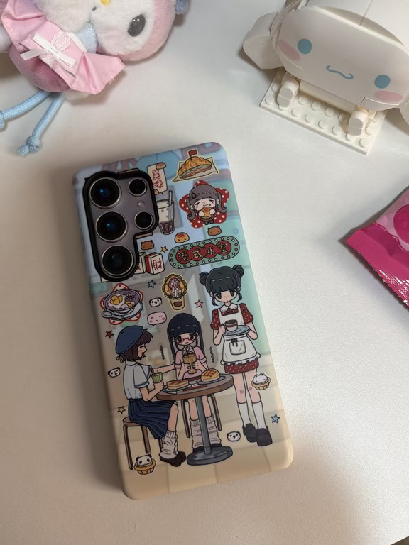 插画师手机壳分享🩵复古港式冰式🍜