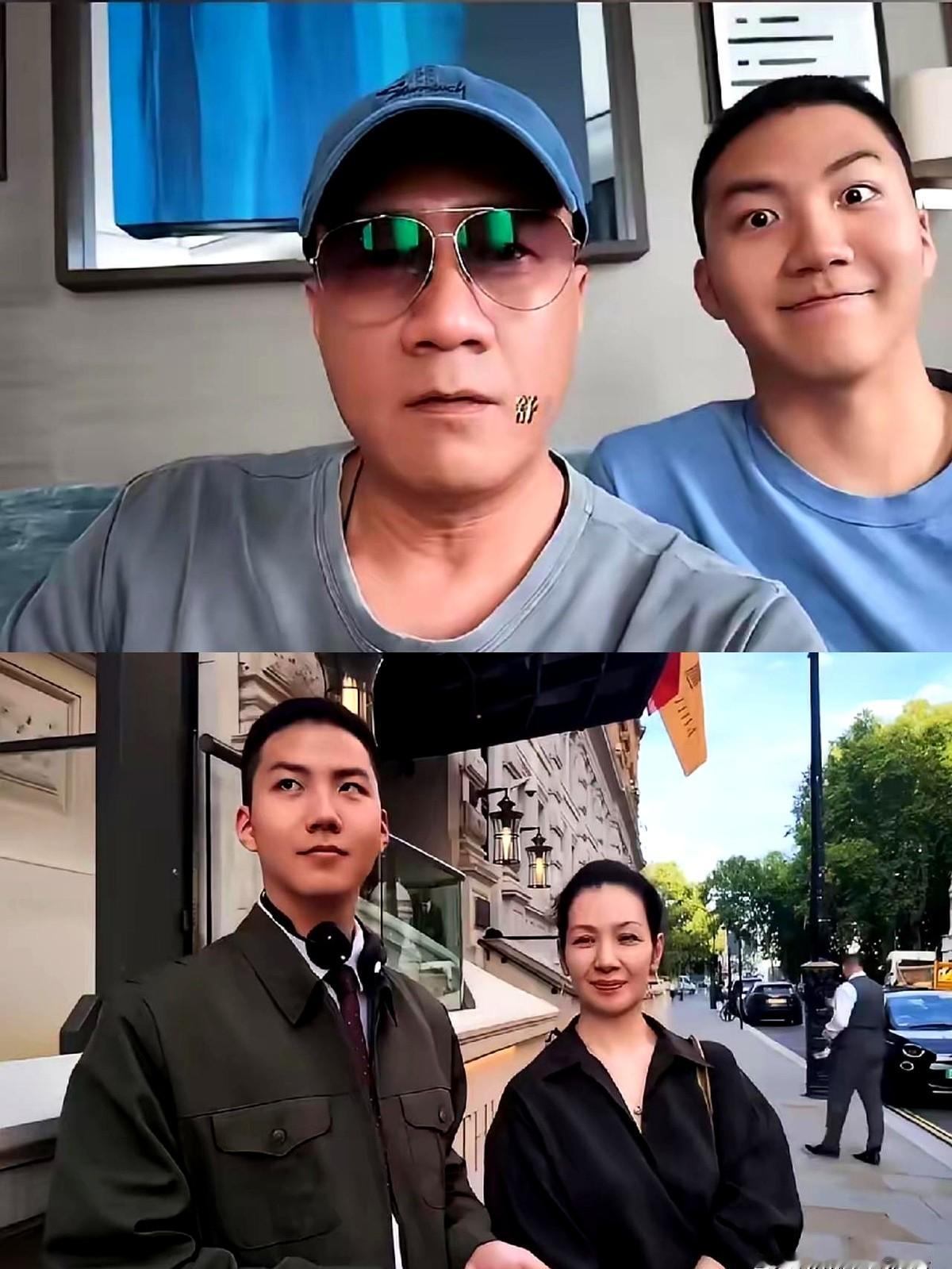 胡军一家四口飞伦敦，就为了看女儿一场话剧。

女儿九儿在伦敦的The Cockpit剧场完成了毕业后的首秀。胡军和卢芳坐在台下，像所有普通家长一样，举着手机记录。儿子康康也默默跟在旁边。

九儿从小在后台长大，客串过《哈姆雷特》。后来去国外学表演，这次是真正靠自己的本事，站在了专业剧场的舞台中央。