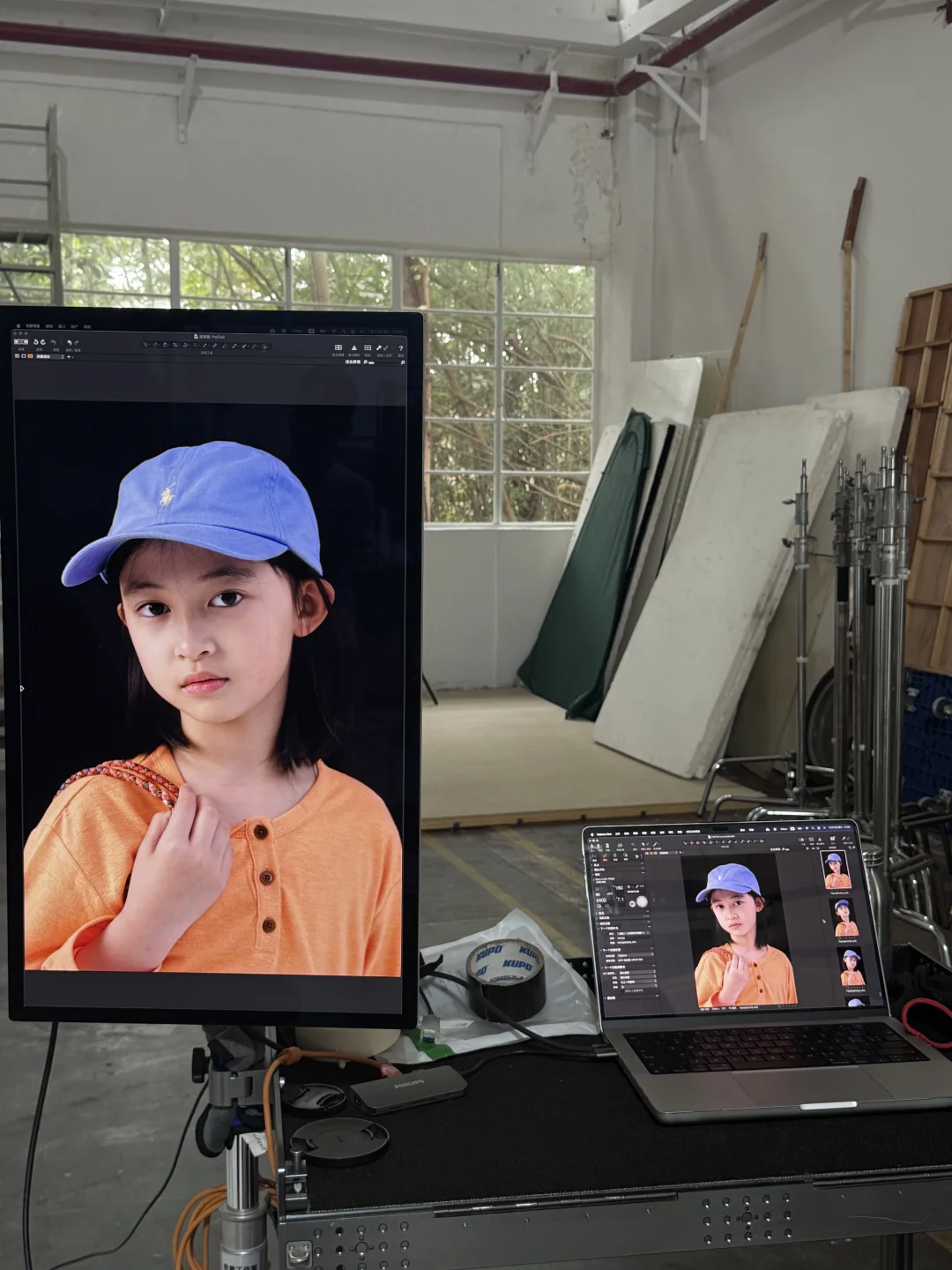 分享童装品牌拍摄花絮