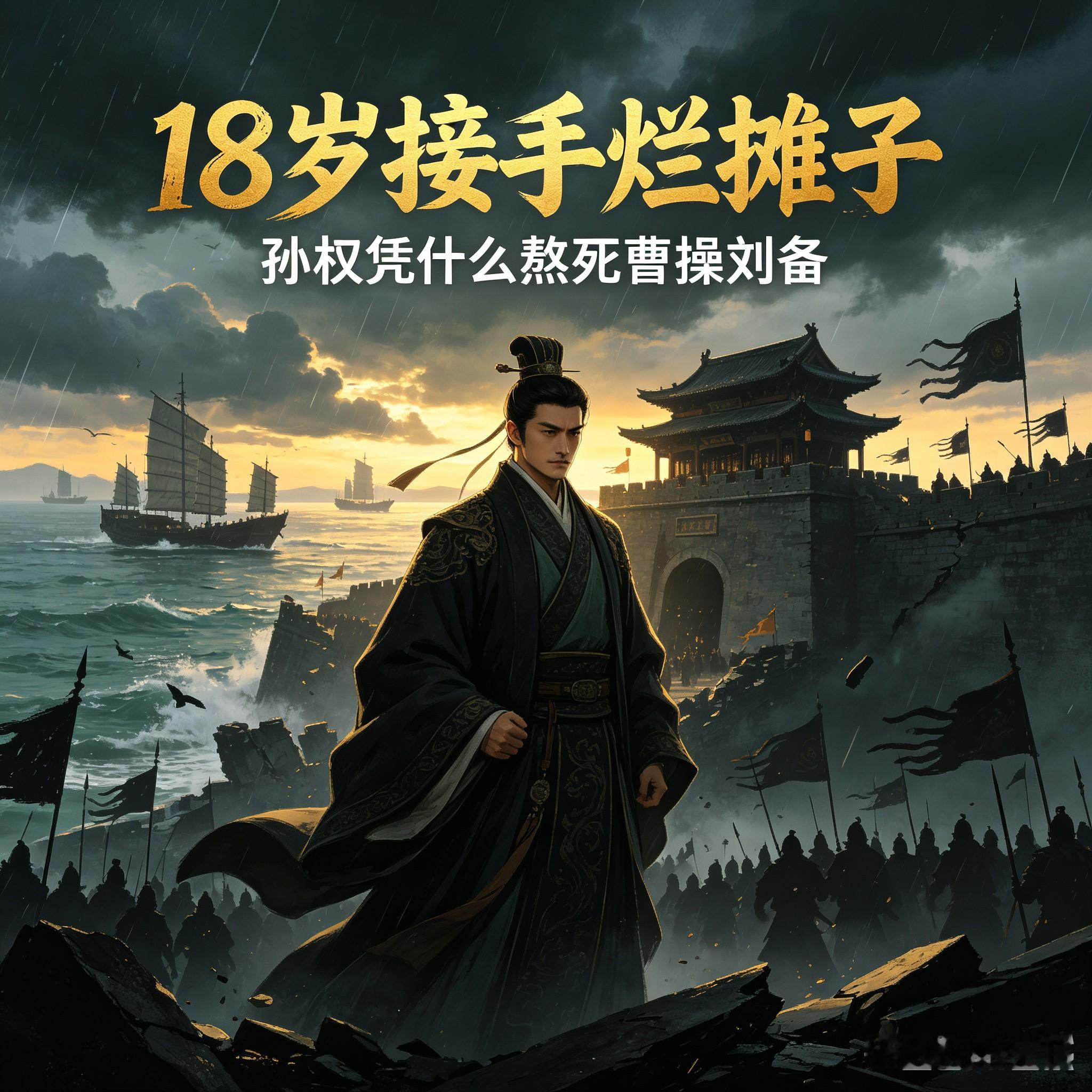 三国的君主：孙权

被严重低估的孙权：熬死曹操刘备，坐断江东52年，他才是三国真正的赢家
 
说起三国英雄，大多数人第一时间想到的，要么是白手起家、仁义著称的刘备，要么是雄才大略、霸气无双的曹操，再不就是神机妙算的诸葛亮、忠义千秋的关云长。唯独孙权，总是显得很尴尬，像是三国乱世里的“边缘人物”。