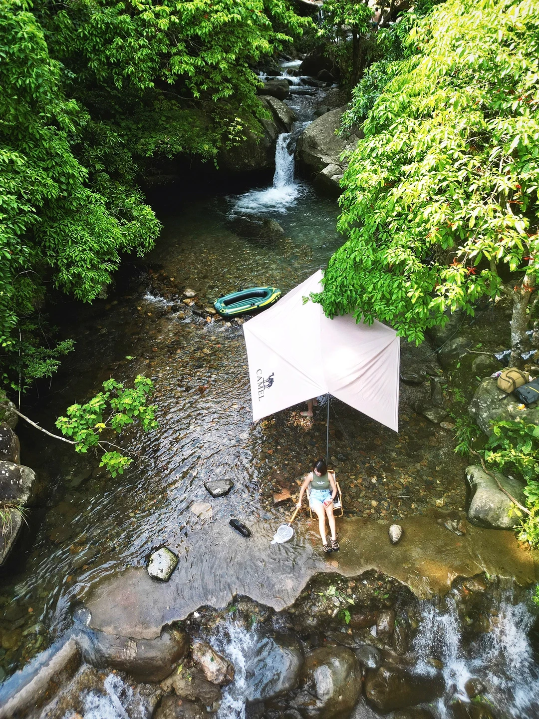 小陆村仙女潭纳凉，想以0.5倍的慢速播放生活