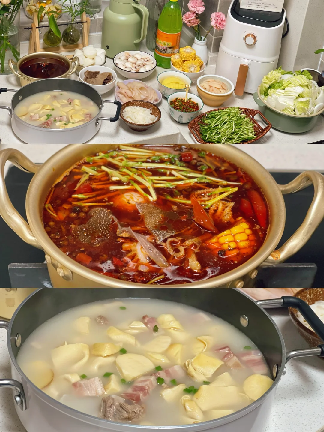 腌笃鲜火锅做法来啦可以喝汤的火锅值得一试