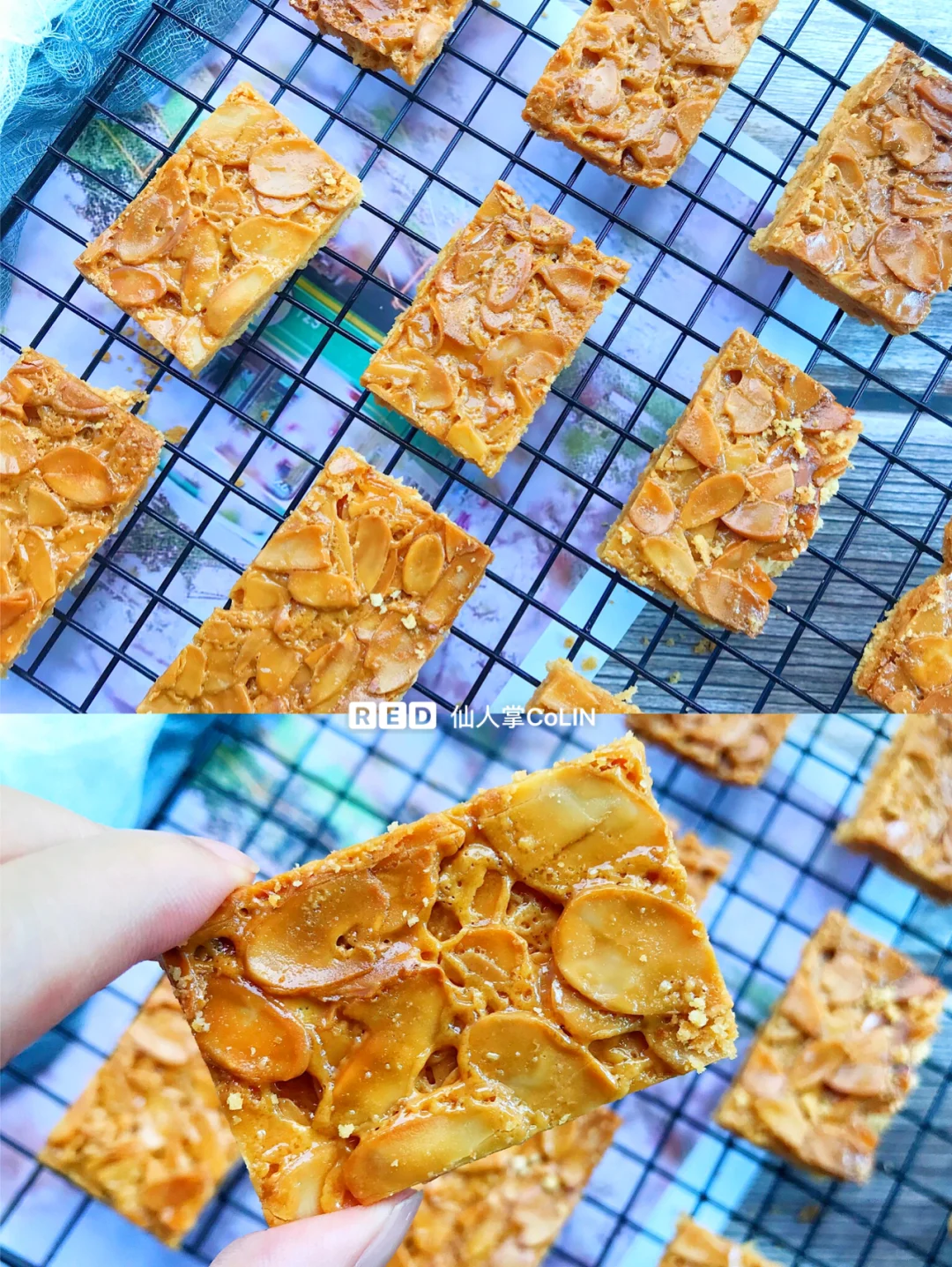 酥掉眉毛的法式焦糖杏仁酥🌰做法超简单