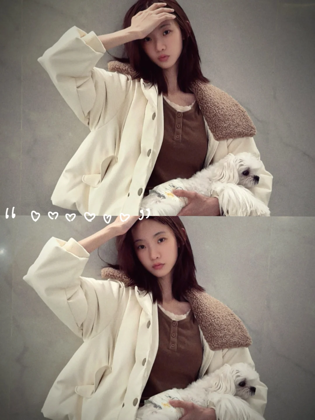 把可爱抱在怀里😘