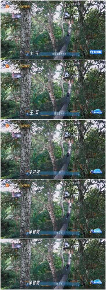 吴君如录亚马逊丛林综艺，跟王可聊起20岁的女儿，直接破防了。
女儿刚念完大一，背着包满世界旅行，发消息说好羡慕你能去亚马逊。吴君如当场苦笑：你知道你老妈是在开工吗？要爬山、要淋雨、要喂蚊子，真以为我是来度假的？
她说女儿完全不能感同身受。以前女儿还投诉她老晚上开工，她干脆辞了主持，就为多陪几年。