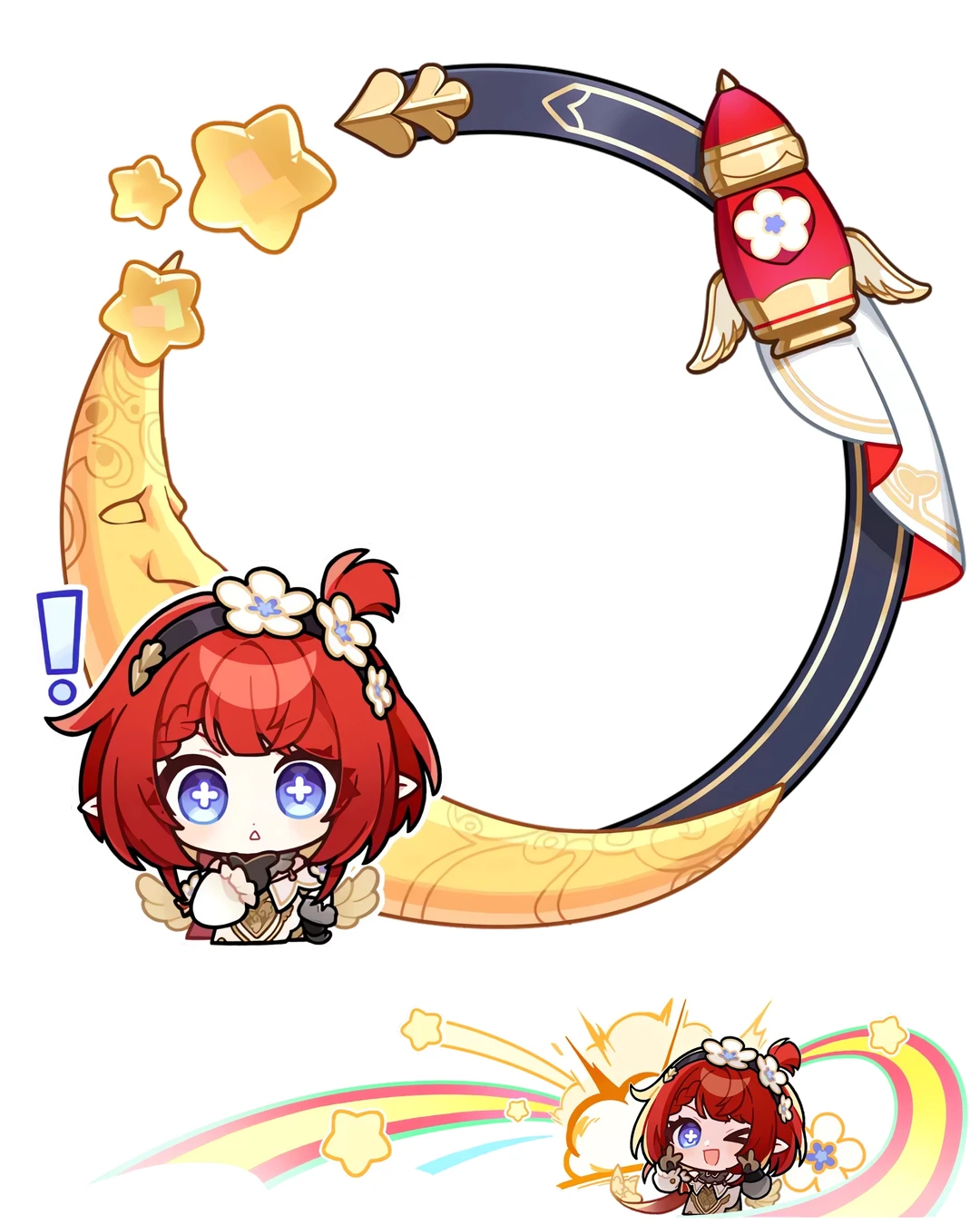 『缇宝』高清HoYoLAB头像框/评论装扮