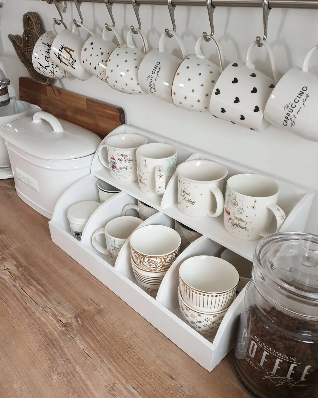 杯子控⭐的杯子收纳，被治愈到了‼️