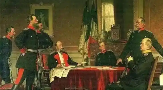 1871年，法国战败赔款50亿金法郎，比大清所有赔款总和还多！结果法国2年还清，却直接拖垮德国经济，这是为何？
1871年1月18日，凡尔赛宫镜厅。普鲁士国王威廉一世在法国皇帝的宫殿里加冕，成为德意志帝国皇帝。选这个地方，是俾斯麦的主意。法国人，看着。

与此同时，巴黎城里的面粉价格已经翻了四倍，穷