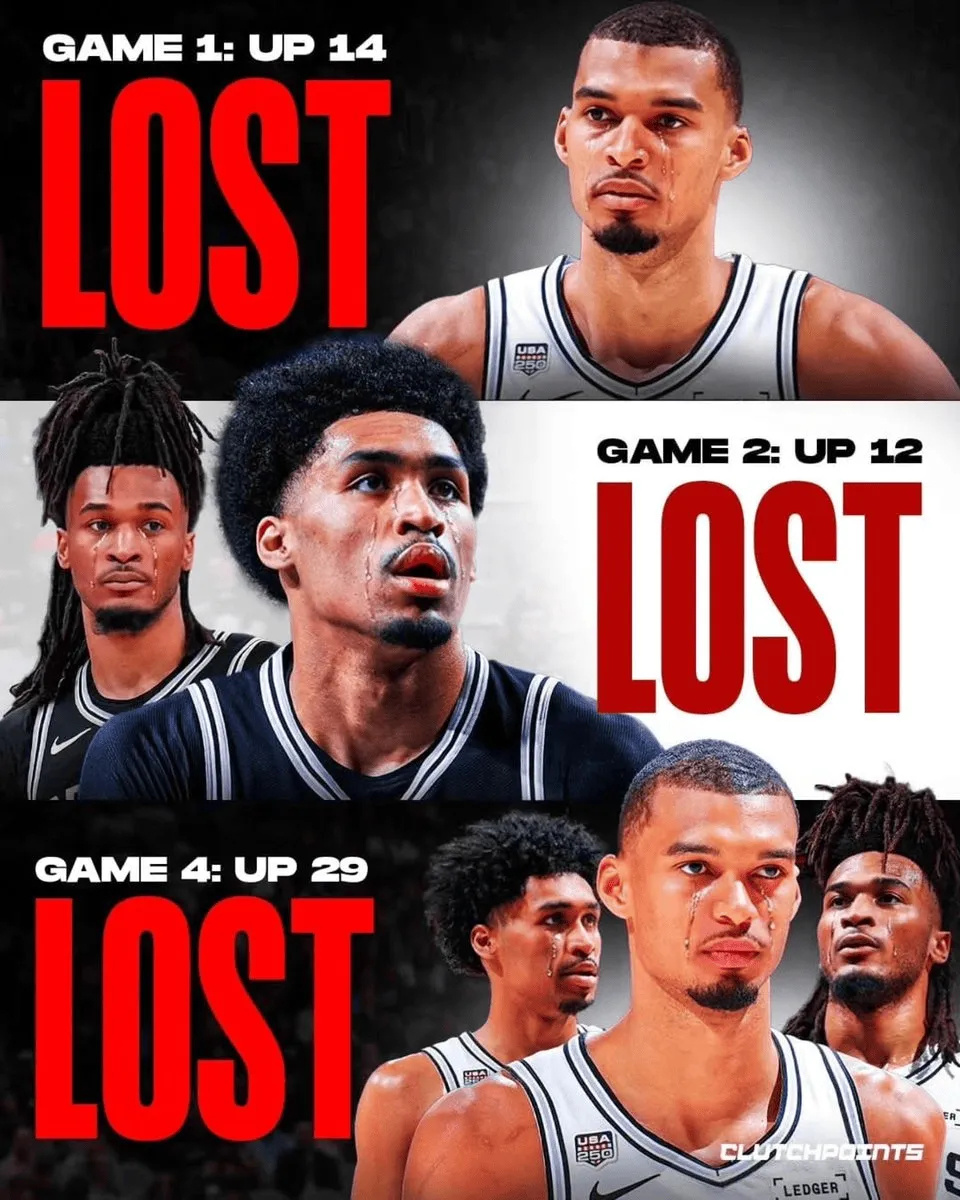 NBA那点事马刺客场106-107不敌尼克斯，系列赛大比分1-3落后。...