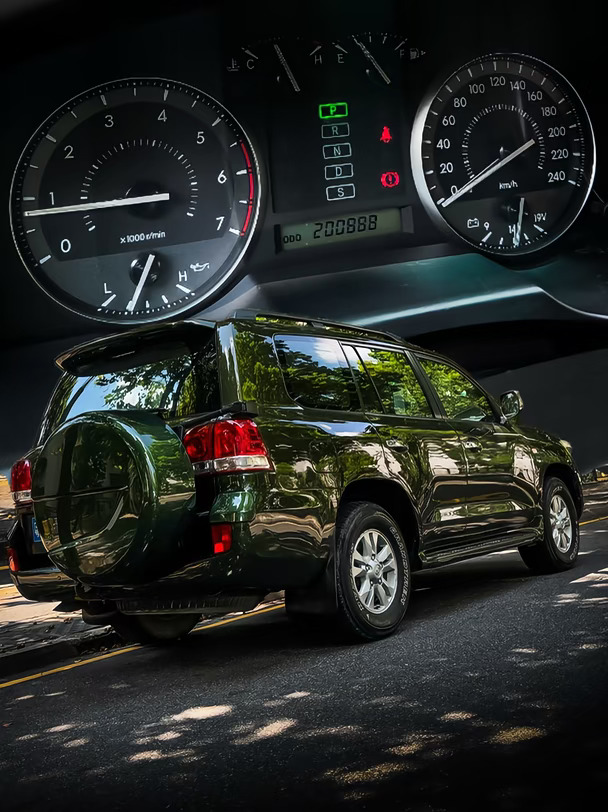 Toyota Land Cruiser 8气后挂🎒4.0L｜💰十几