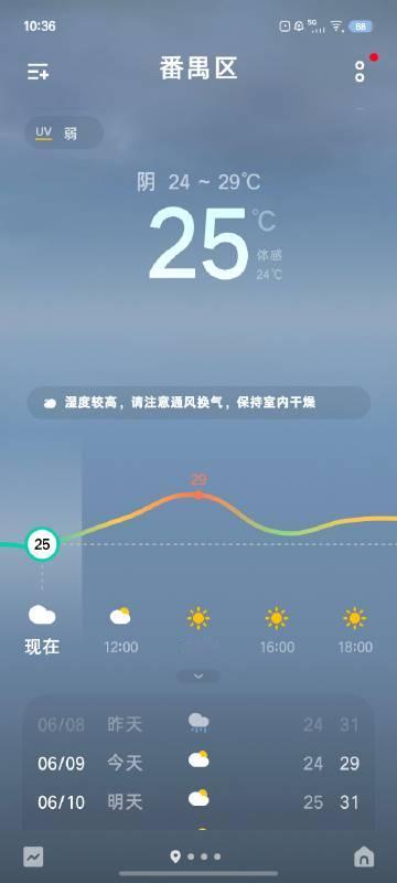 这是我最爱广州的一天 终于降温了