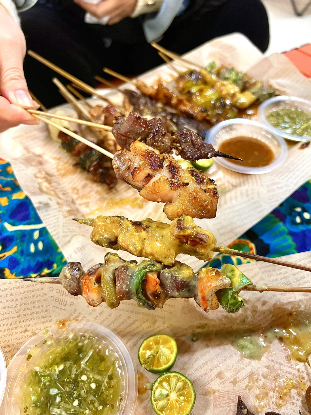 从西乡塘吃到五象的印尼🇮🇩烧烤，巴适得很