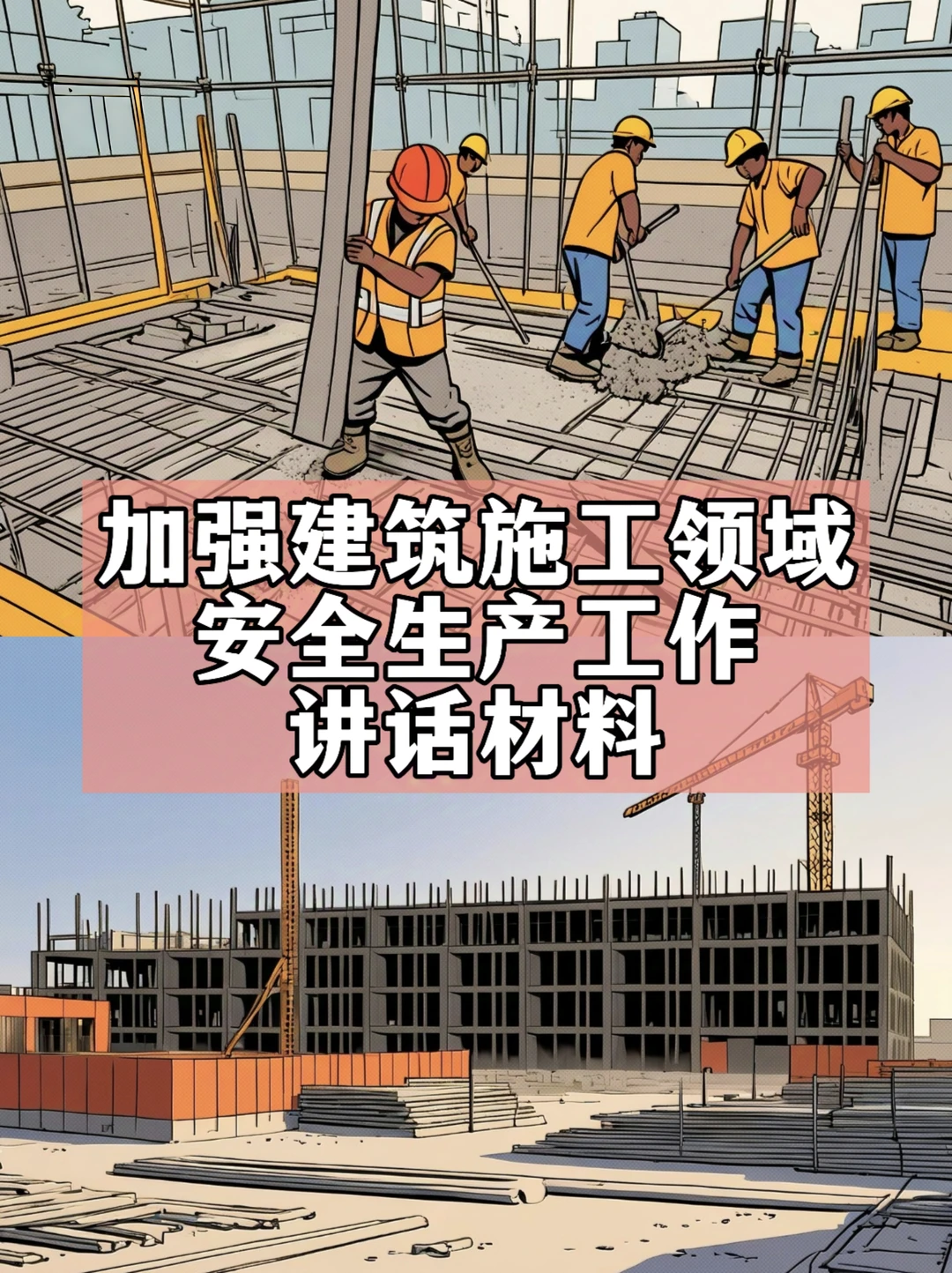 加强建筑施工领域安全生产工作讲话材料