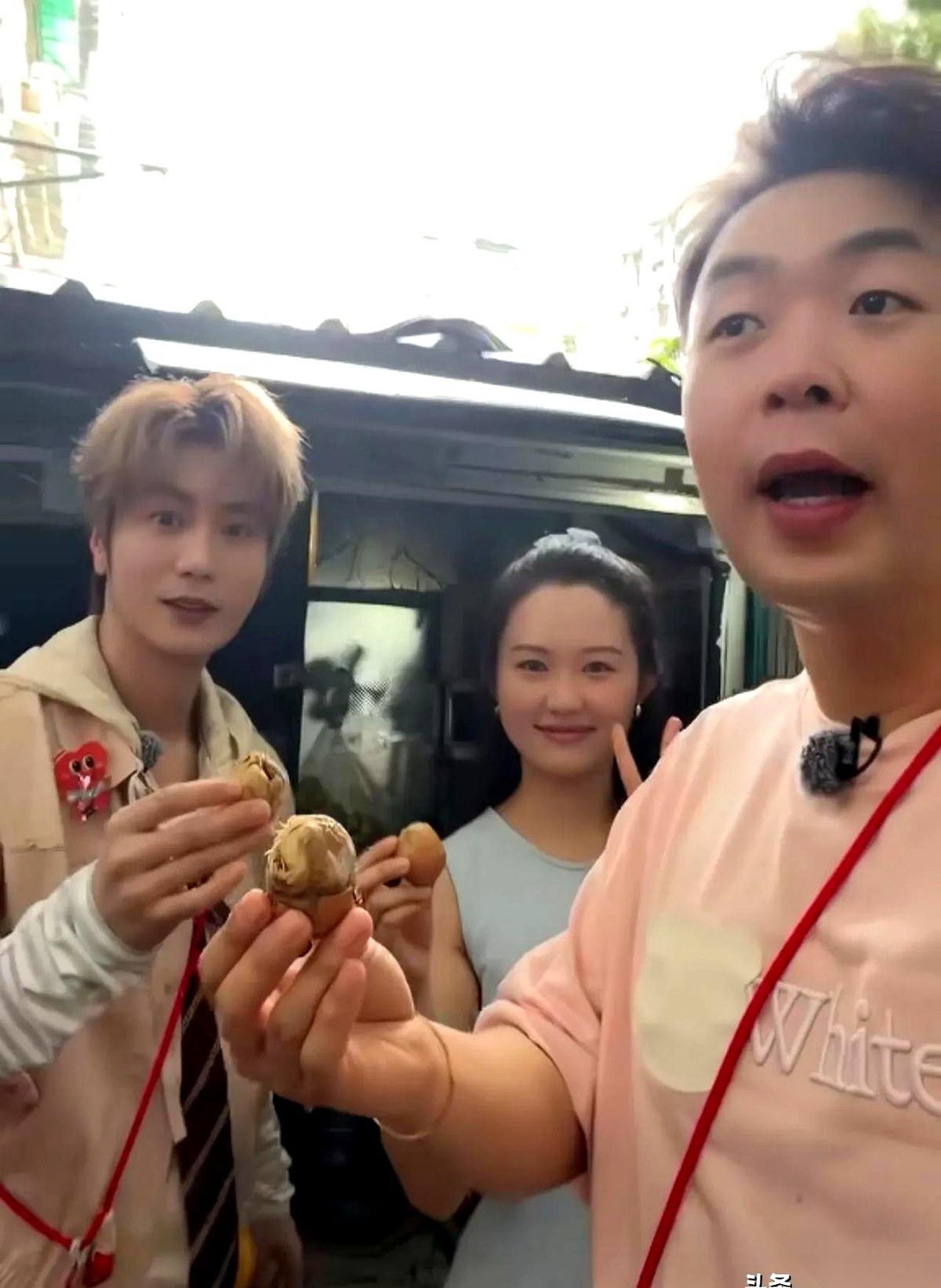 杜海涛把一颗裹满湿漉漉细毛的灰黑色“蛋”，一整口塞进嘴里。
刚嚼了两下，他鼓鼓囊囊的腮帮子突然停住了。
“这个毛……咋办啊？”他僵着脖子转头。
旁边的朋友眼皮都没抬，甩过来一句：“咽下去呗。”
听到这话，杜海涛的喉结猛地上下滑动了一下，半张着嘴，整个人像被按了暂停键。坐在边上的陆虎早就把脸撇到了一边