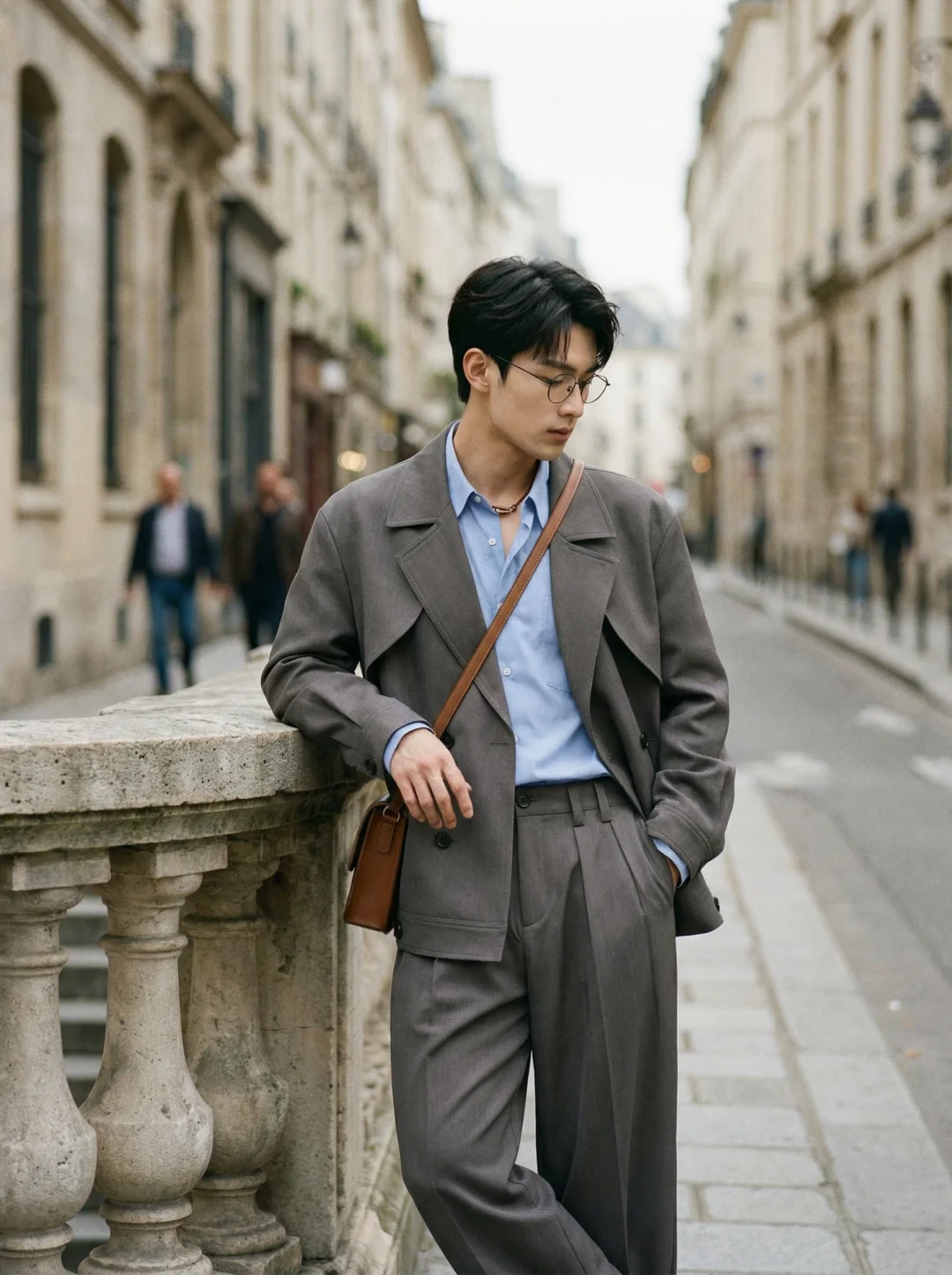 谁懂啊！松弛感拉满City Boy知识分子夹克