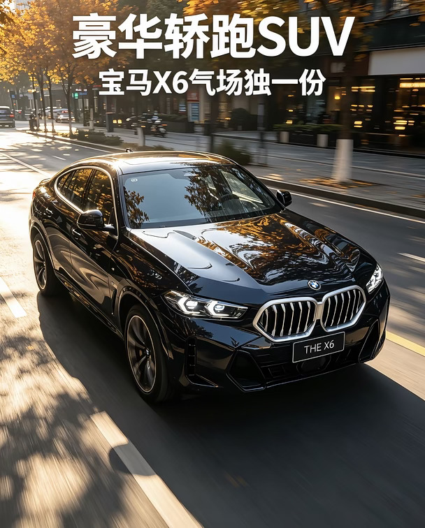 谁懂？宝马X6的气场，独一份！