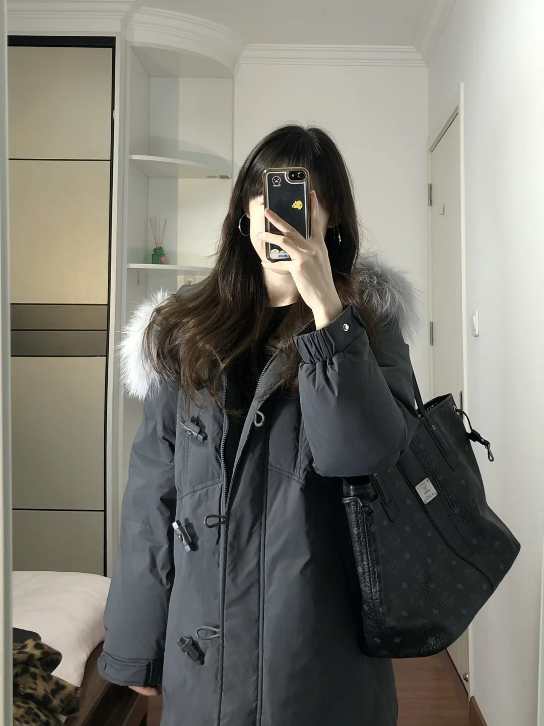 今年第一年长款羽绒服