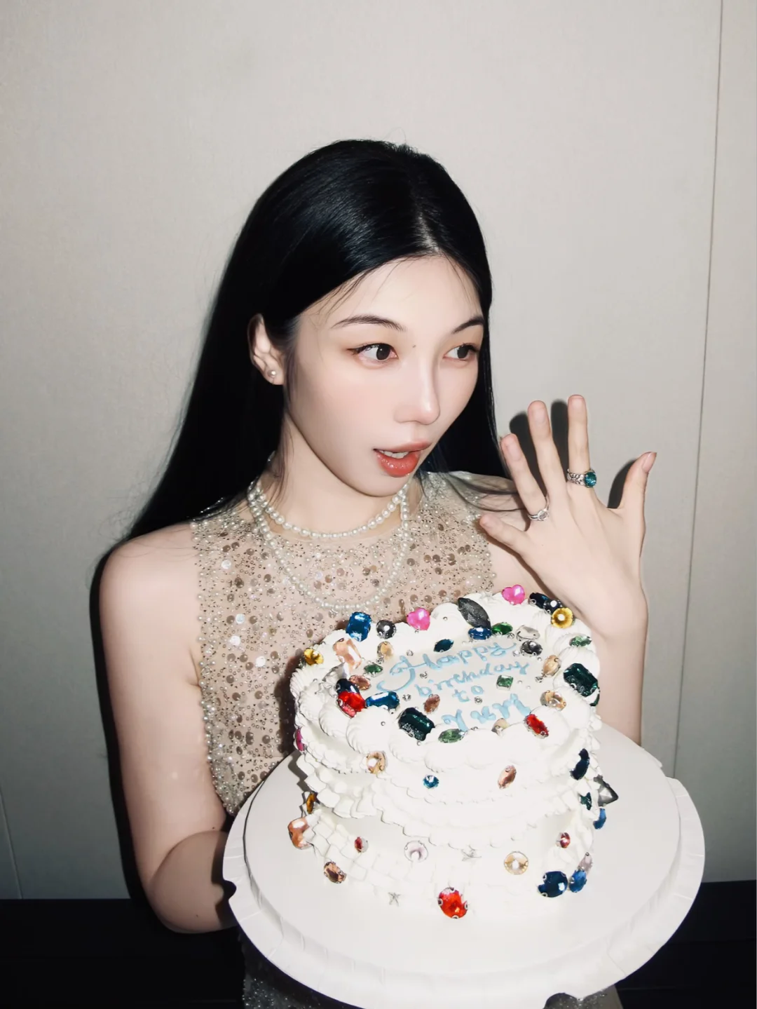 好爱我珠光宝气的蛋糕🎂💎