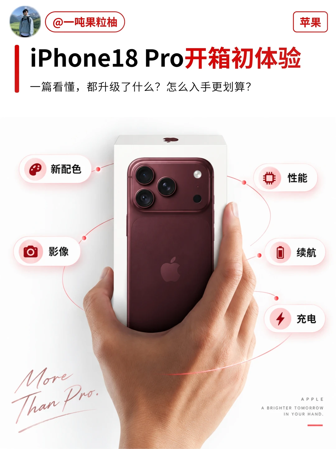 iPhone18 Pro开箱！用了3天真实感受
