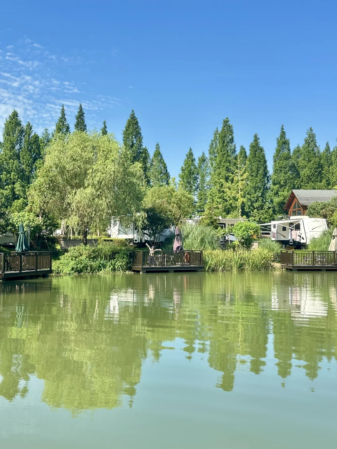 房车露营🏕️，暑假住进杭州湘湖风景里