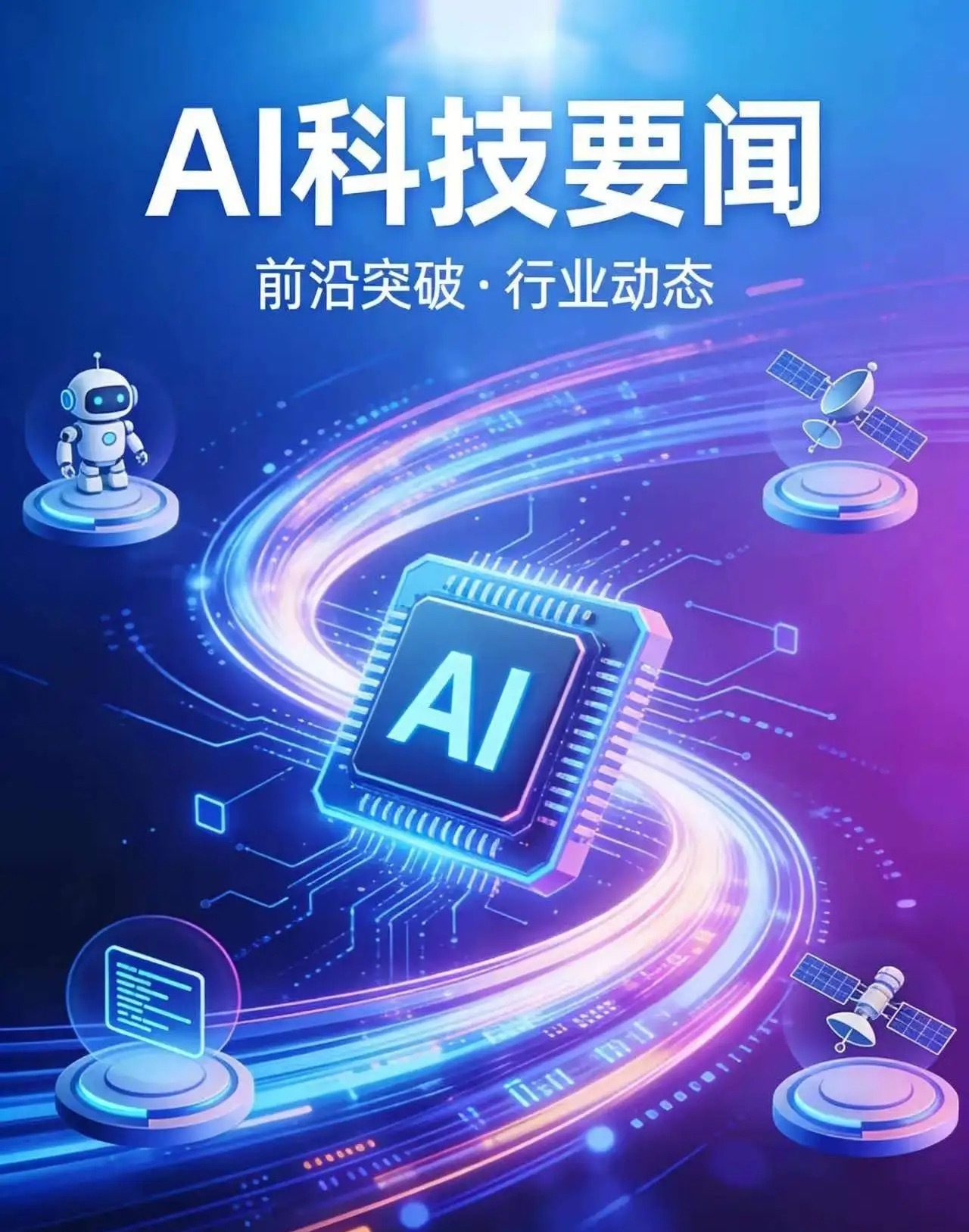 AI科技·2026年8月19日
今日要闻
1.宇树科技科创板上市首日，展台成世界机器人大会"人气王"
8月19日，2026世界机器人大会在北京亦庄开幕，主题为"人机共生·产需共融"，300余家企业参展、展品超2000件、首发新品超150款。同日，“A股具身智能第一股"宇树科技在科创板正式上市。展会现场宇树科技展台成为" ​