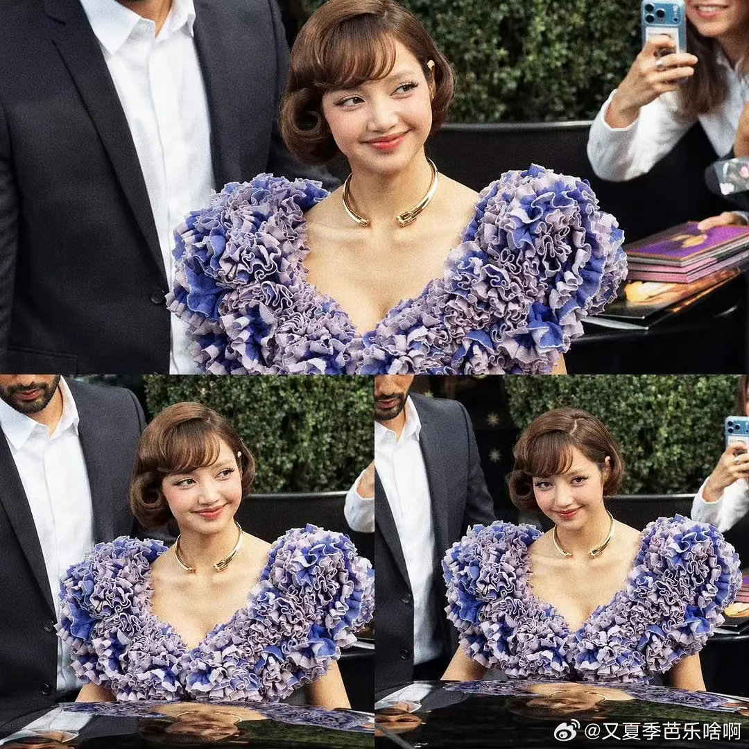 Lisa是把lv穿得最好看的人，这身演绎得好美 ​
