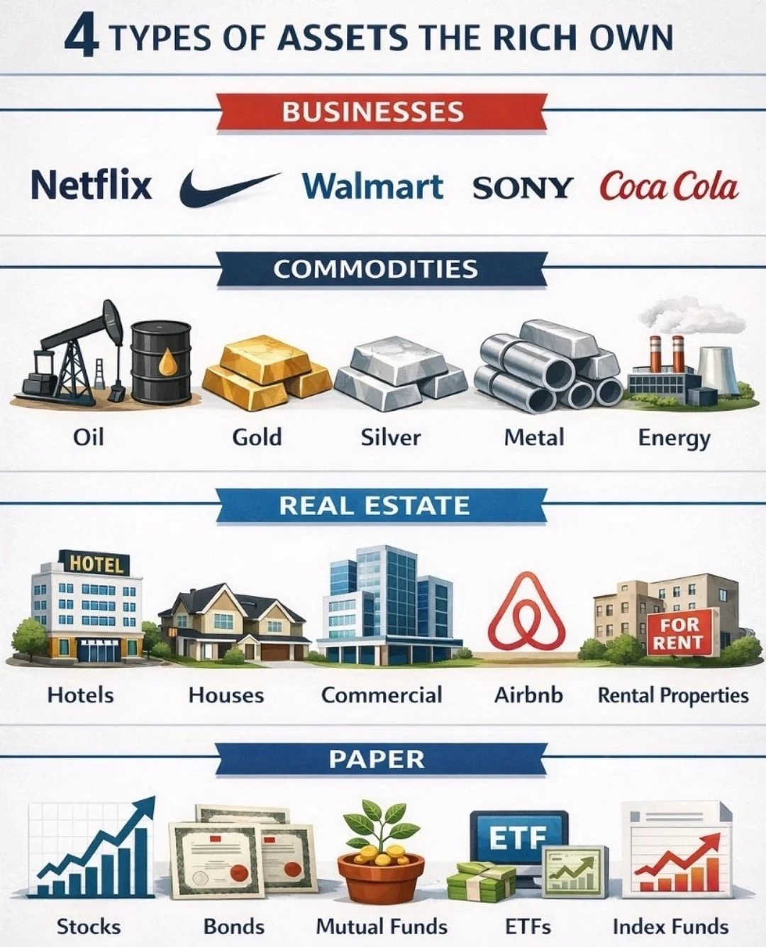 富人都在买什么资产？四大财富配置逻辑一次