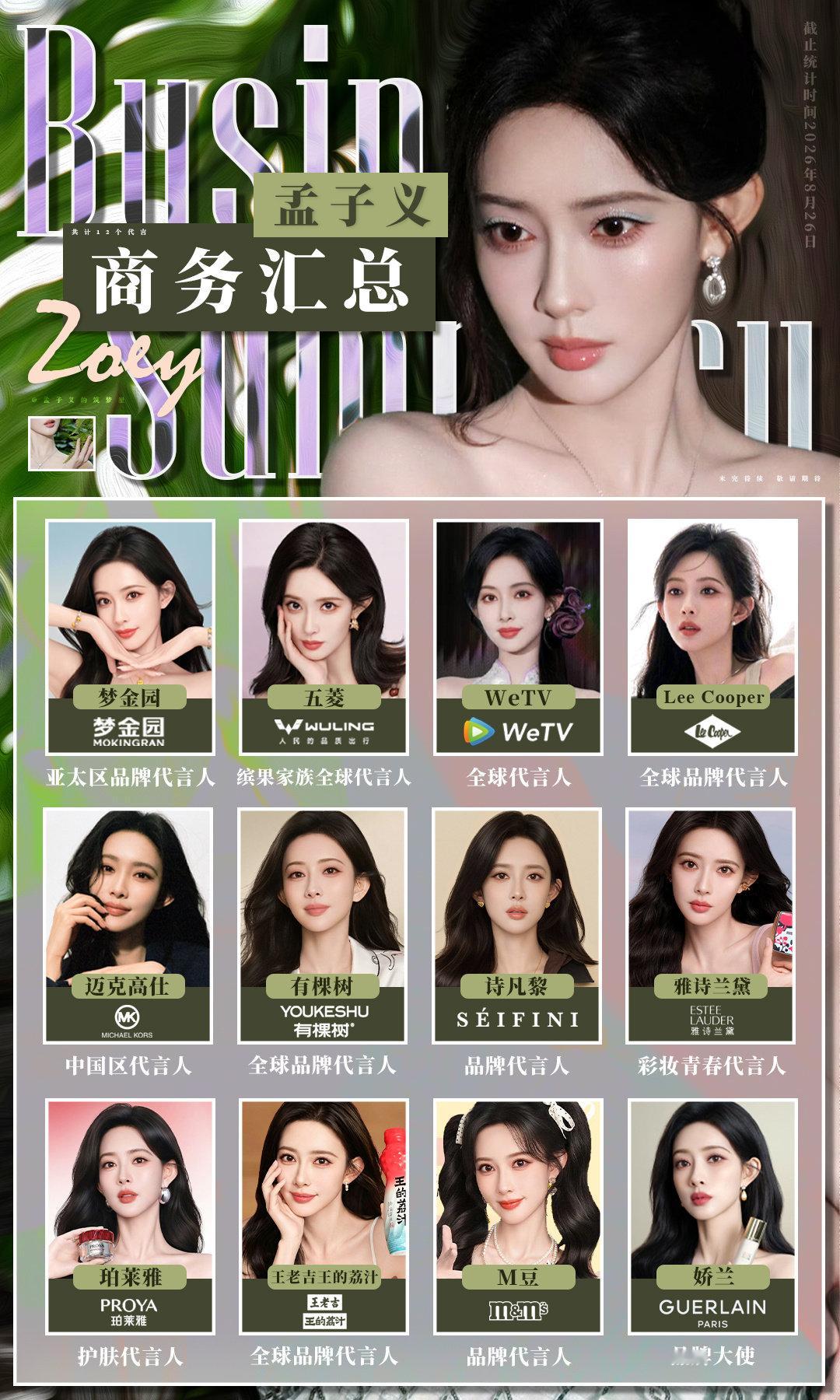 ‼️‼️孟子义商务图更新‼️‼️
‼️‼️商务空瓶更新速存‼️‼️

各位🍋，孟孟最新商务已更新。小筑也新制了3P汇总图，请大家原图保存，做好孟子义宣传与安利~

商务汇总ing：
#珀莱雅护肤代言人孟子义#mzy#孟子义#
制图​