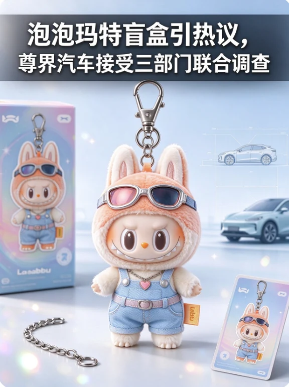 泡泡玛特盲盒引热议，尊界汽车接受三部门联