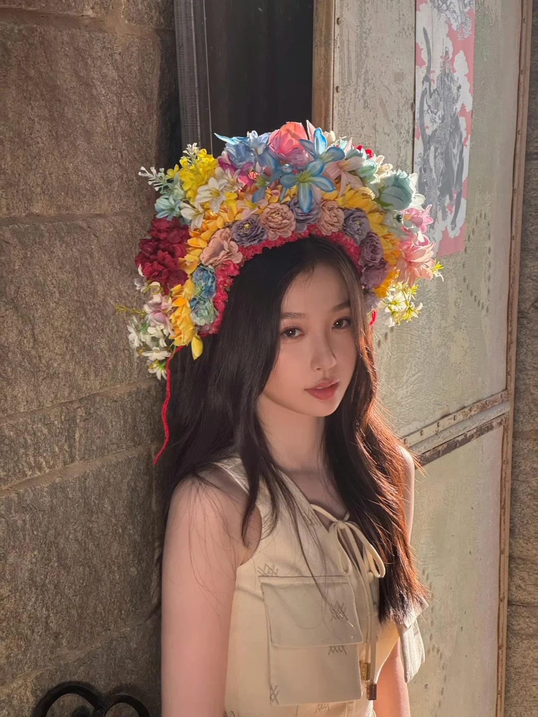 虞书欣泉州簪花