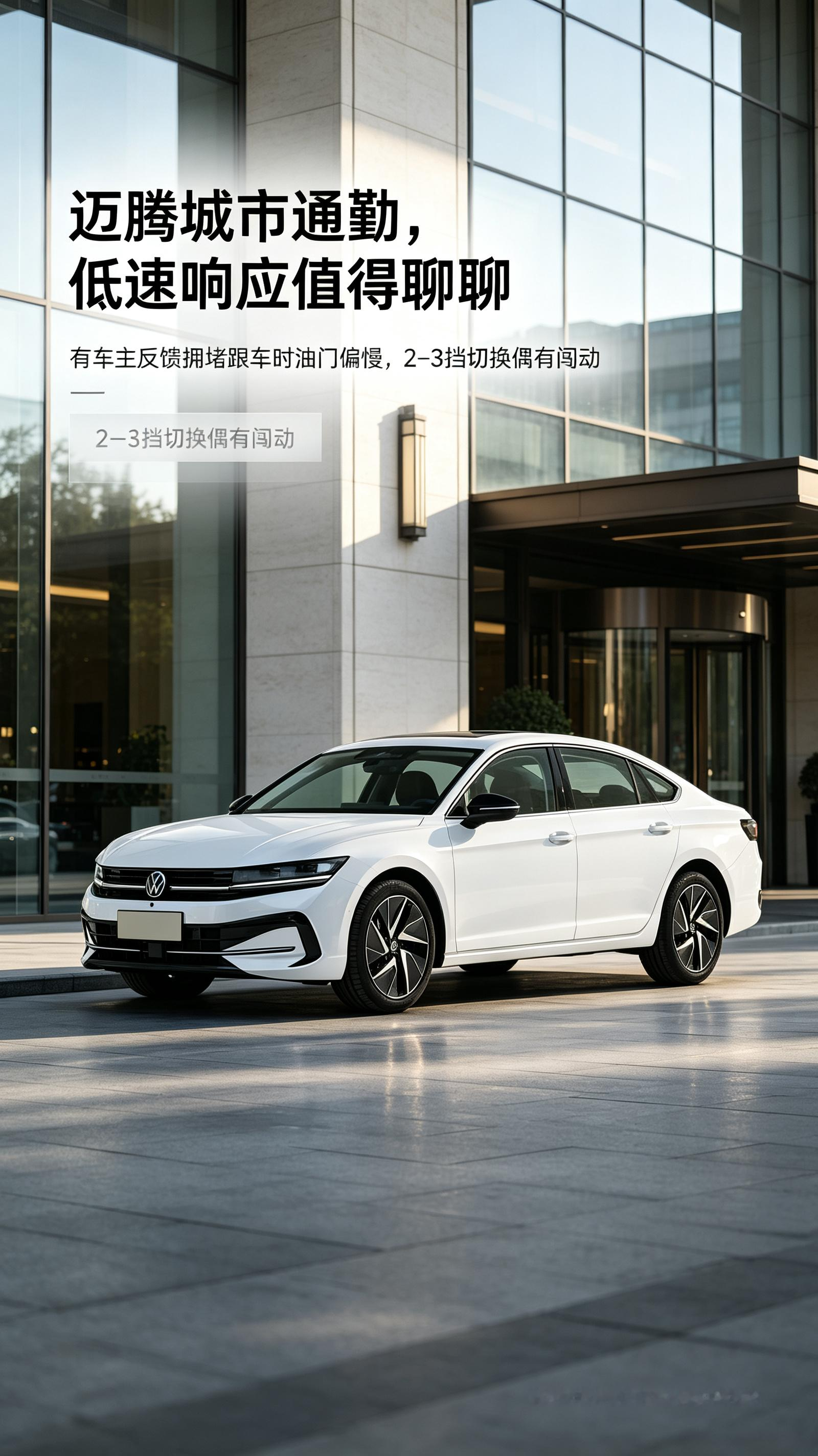 迈腾城市通勤，稳是主基调