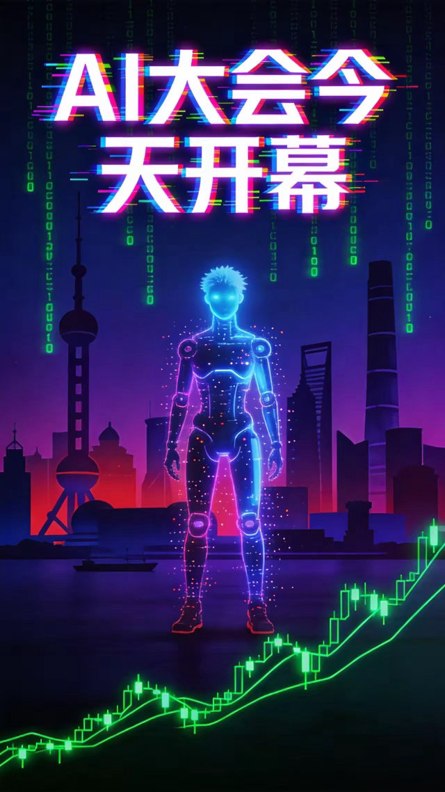 7月17，A股开盘前，先看三件事世界人工智能大会今天在上海开了。60台...