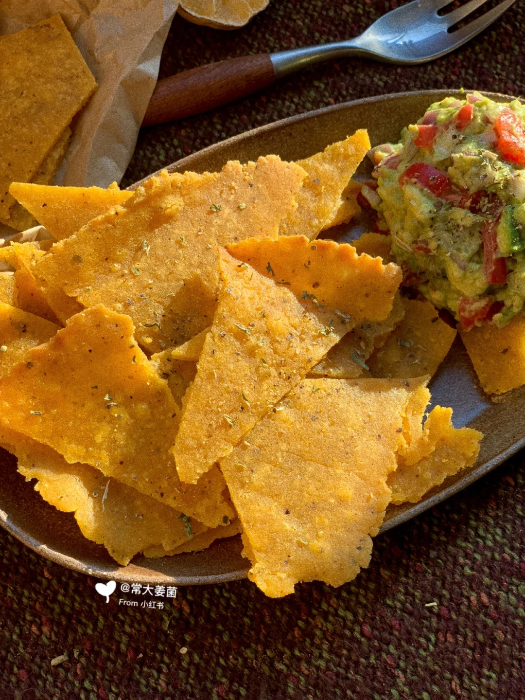 减肥主食就吃它❗️咔呲脆⚡低热玉米薯片🌽