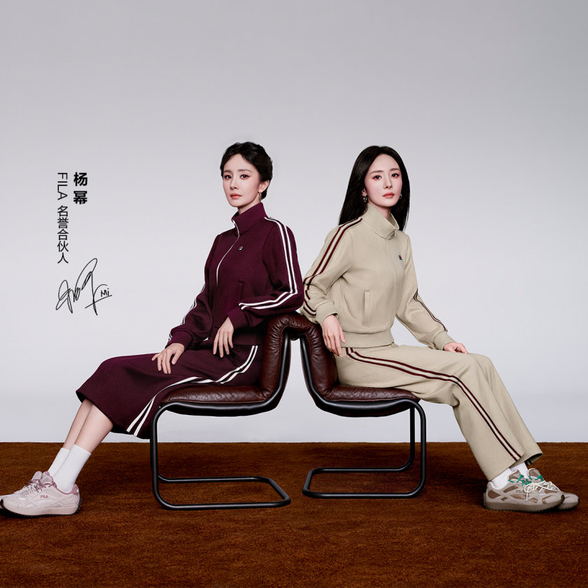 杨幂FILA新图出炉，代言三年物料已经拍了一箩筐了[流鼻血] ​