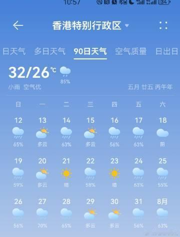 要一直到7月20多号才晴天吗？？？我还打算去HK海边呢😭😭😭也不...