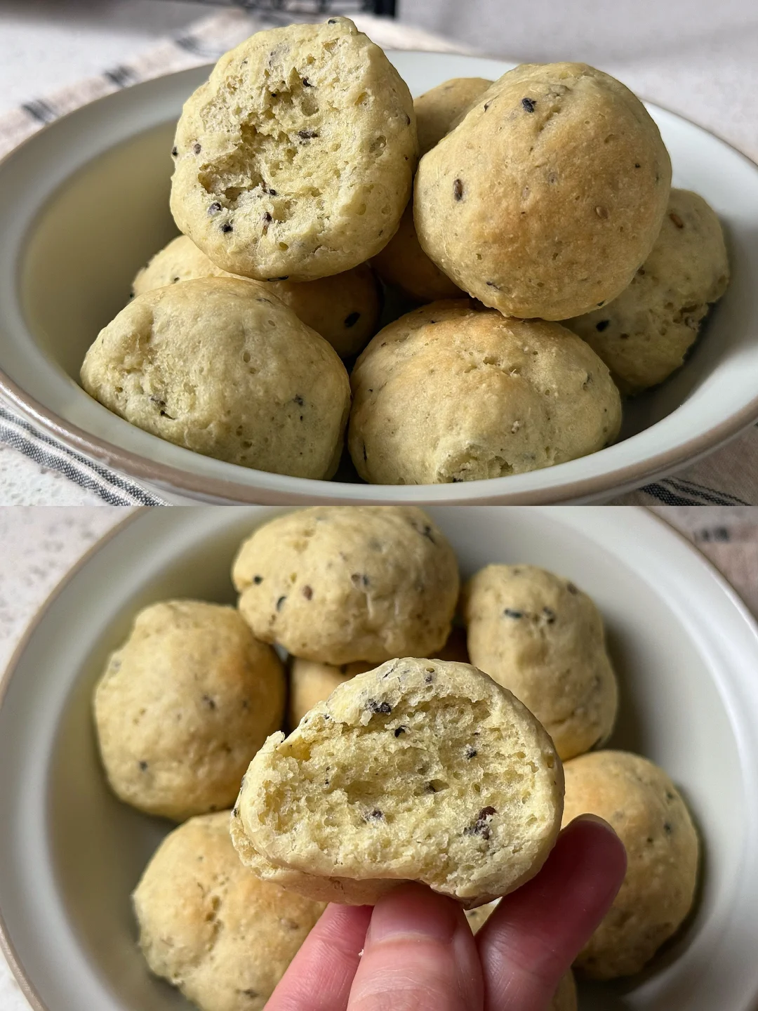 来自怕胖星球的食谱｜空气炸锅｜红薯小面包