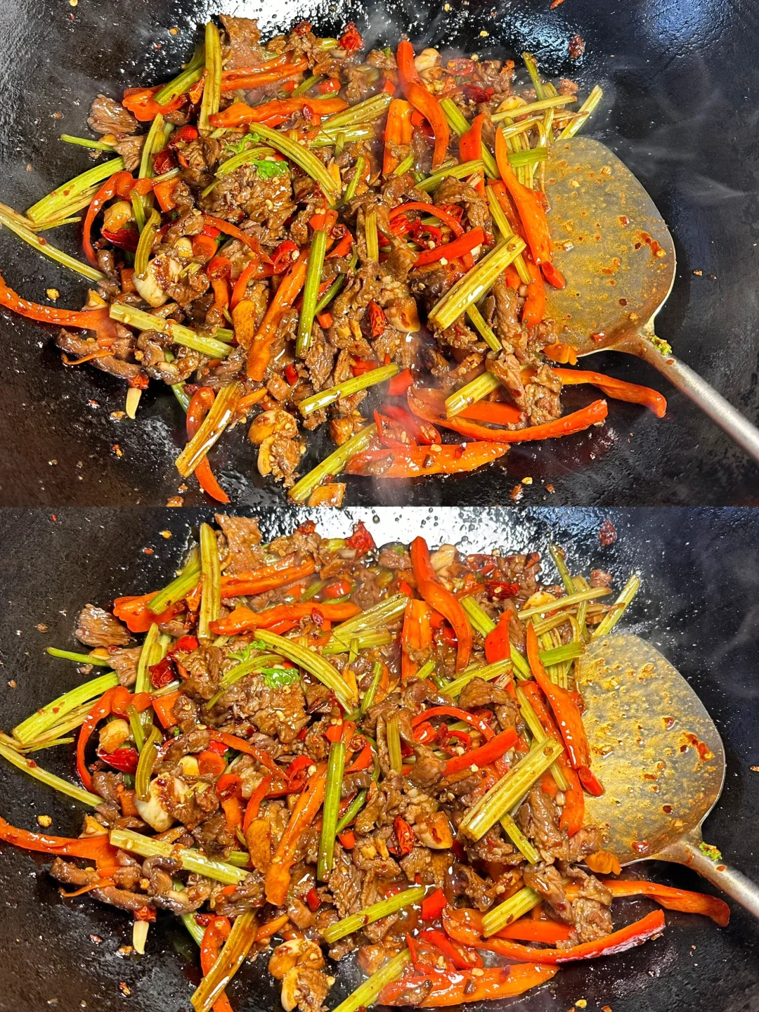 超好吃的江西小炒 芹菜炒牛肉🤤你吃几碗