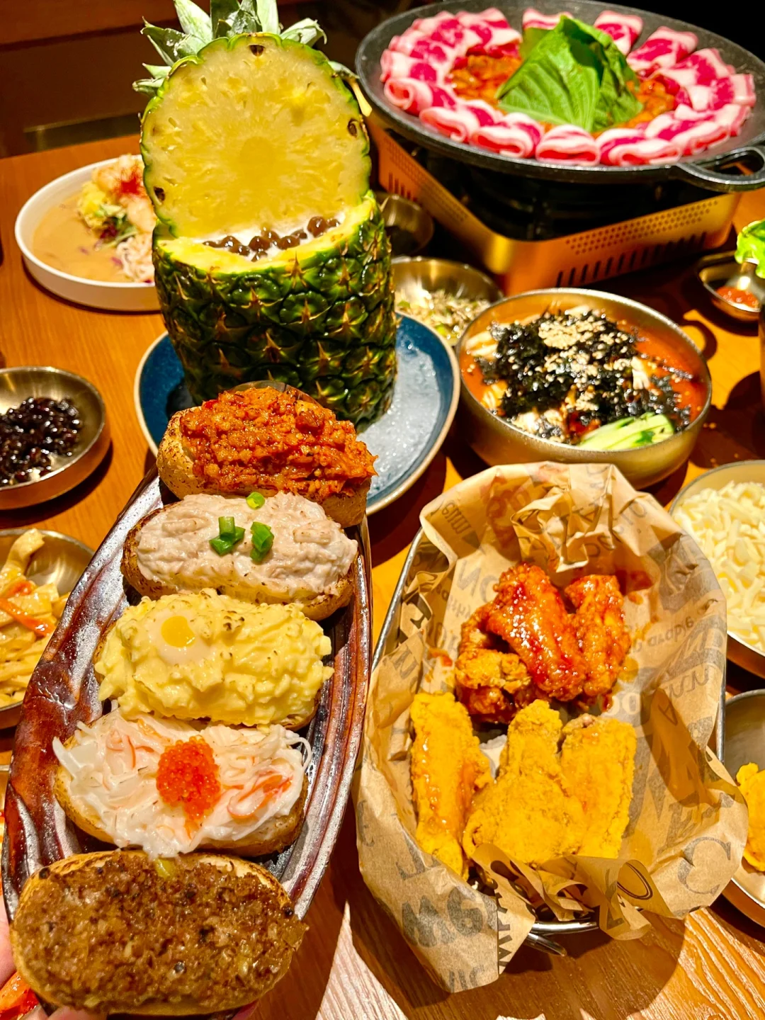 破防了🔥五彩饭团配炸鸡绝了我愿意吃1000次