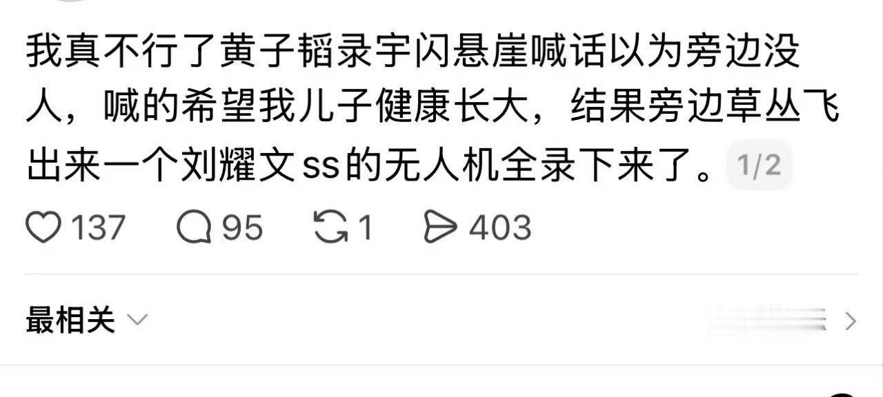 我去这真是我这个月看过的最好笑的东西 ​