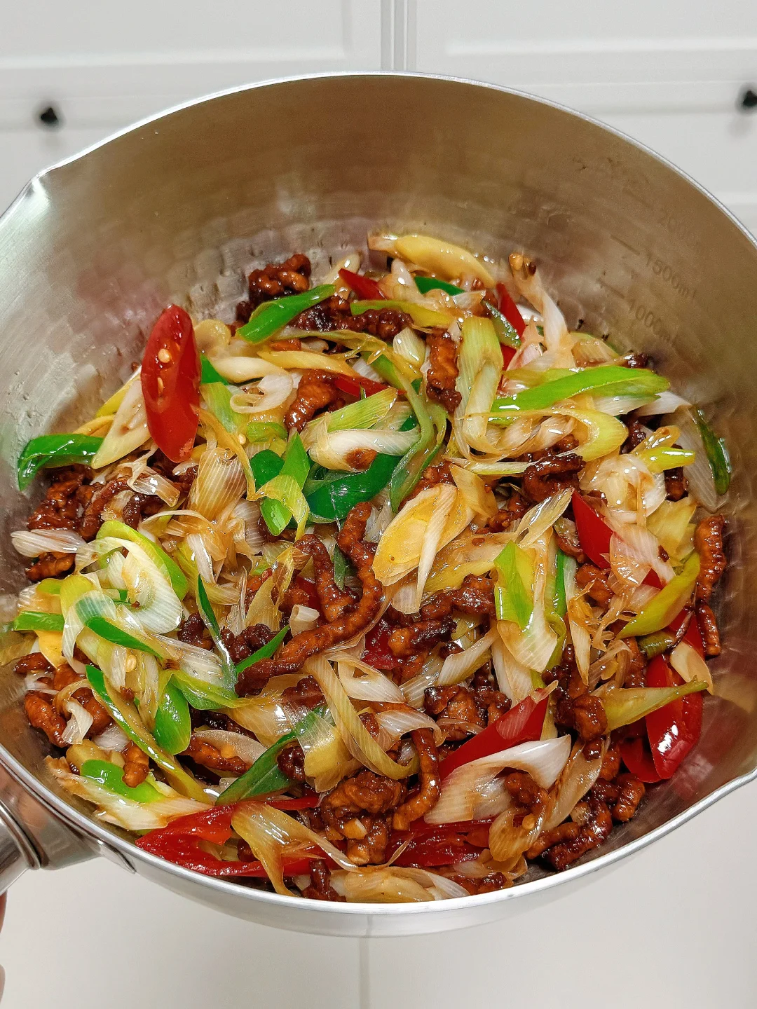 谁懂啊？泡椒葱爆肉丝吃一次爱一次！🌶️🥩