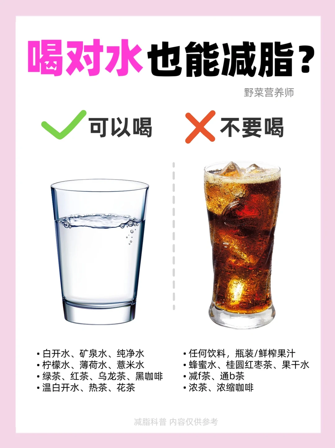 💦喝水减脂法🔥喝对水也能瘦⁉️一周掉秤