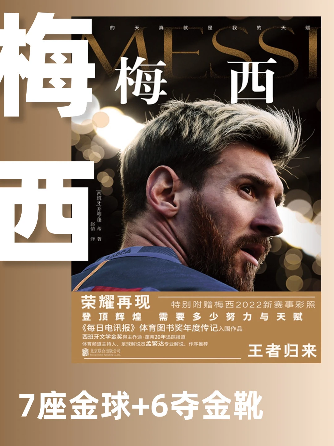 传奇之路🏆7座金球+6夺金靴，梅西如何炼成⁉️